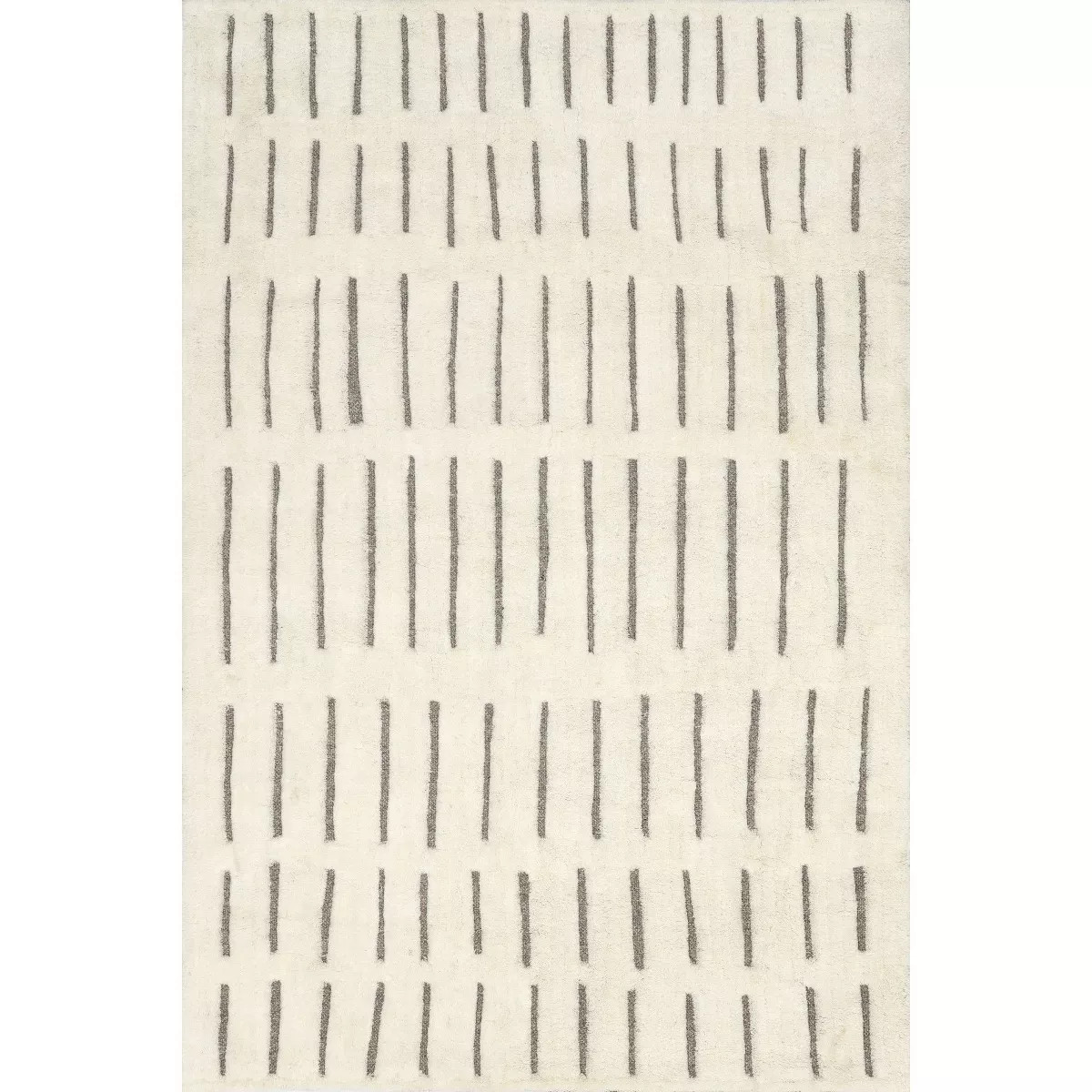 Nuloom Nalini Geometric 4x6 Wool Indoor Area Rug for Living Room Bedroom Dining Room Kitchen, Off... | Target