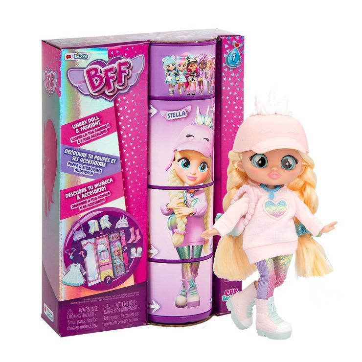 Cry Babies BFF Stella Fashion Doll with 9+ Surprises | Target