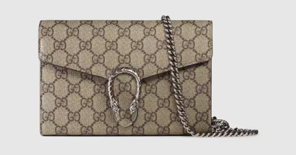 Gucci Dionysus GG Supreme chain wallet | Gucci (US)