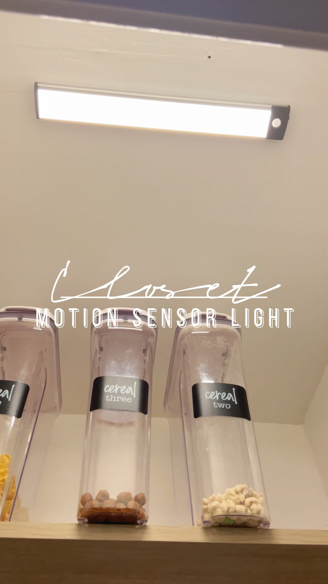 THE BEST motion sensor lights! I’ve been using these motion sensor lights in our pantry for about a year now and I am so pleased and happy with my purchase. I charge them anywhere from 1 to 4 hours and don’t need to recharge them for another 3 to 4 months. Lights up my entire pantry. Perfect for closet spaces, stairs, under cabinets. Definitely recommend. #mrsjayp #amazonfinds2023 #motionsensorlights 

#LTKFind #LTKunder50 #LTKhome