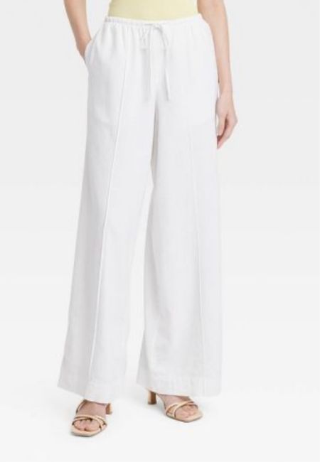 Target Linen Pants - season must have! 

#LTKSeasonal #LTKfindsunder50 #LTKstyletip