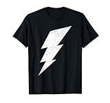 Fun distressed Lightning Bolt Halloween Quick Costume T-Shirt | Amazon (US)