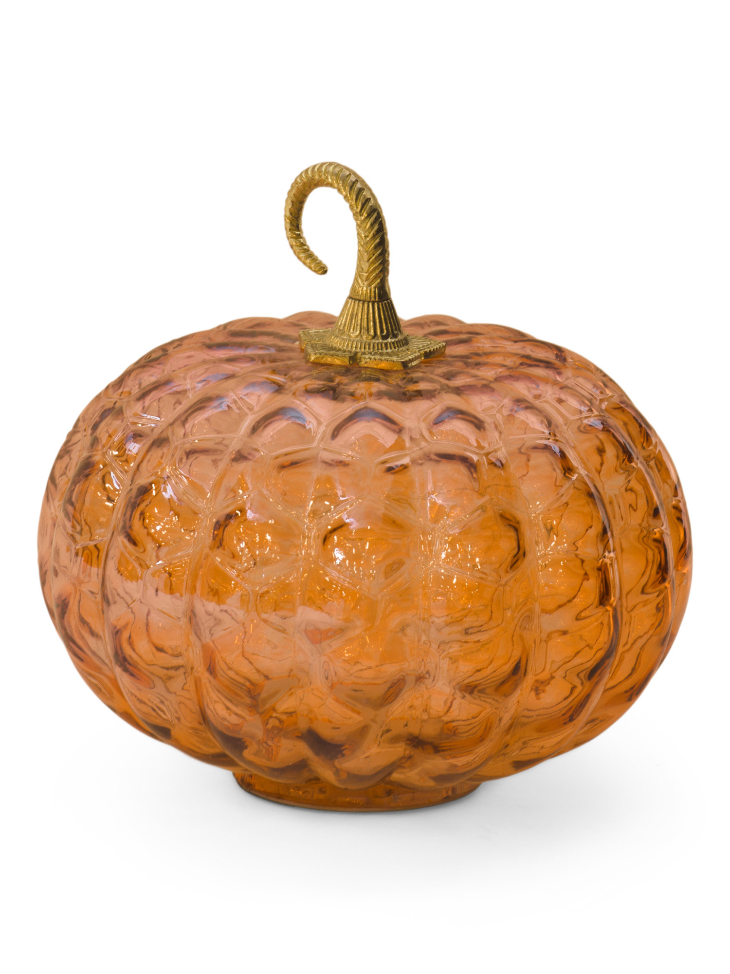 9in Led Glass Pumpkin Decor | Pillows & Decor | Marshalls | Marshalls