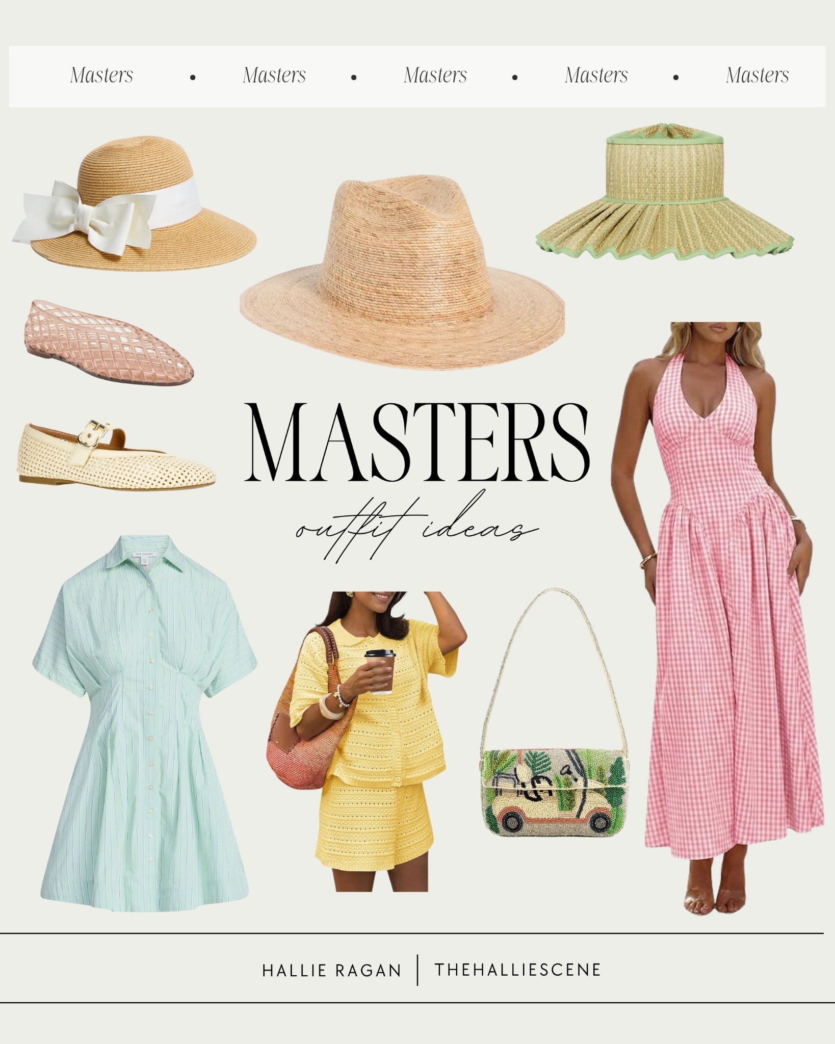 Masters // masters tournament // masters outfit // summer outfit // summer set // yellow // green // pink // hat // sun hat // beach hat 

#LTKootd #LTKSeasonal #LTKTravel