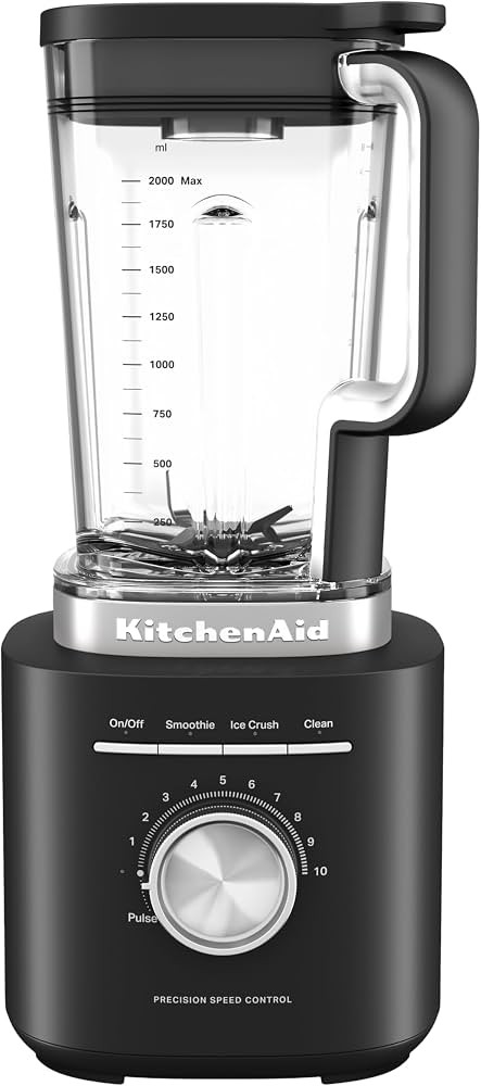 KitchenAid Pure Power Standmixer, 2L BPA-Freier Beh\u00e4lter, 10 Geschwindigkeiten, Eis- & Smoot... | Amazon (DE)