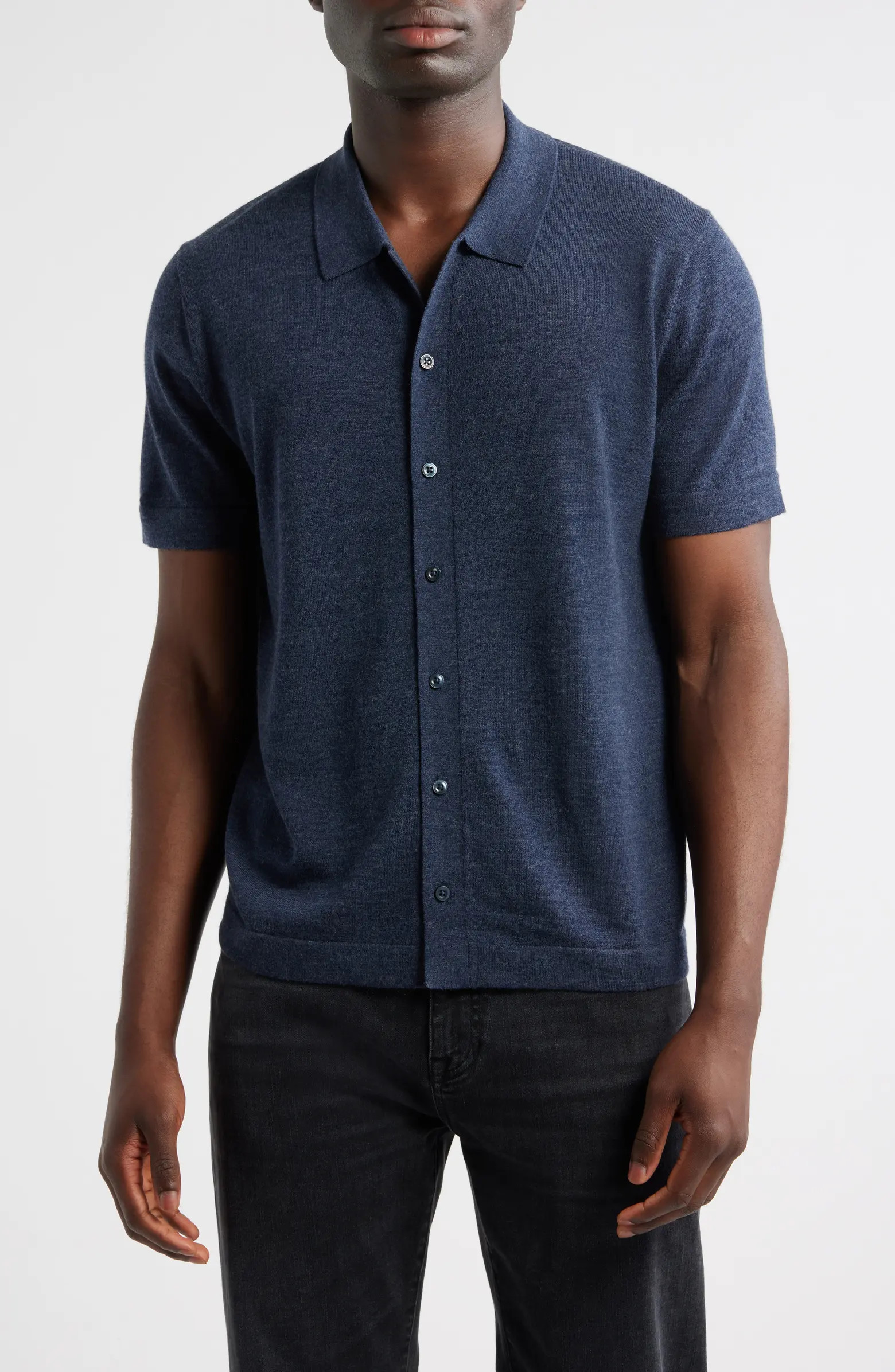 Nordstrom Short Sleeve Button Front Cardigan | Nordstrom | Nordstrom