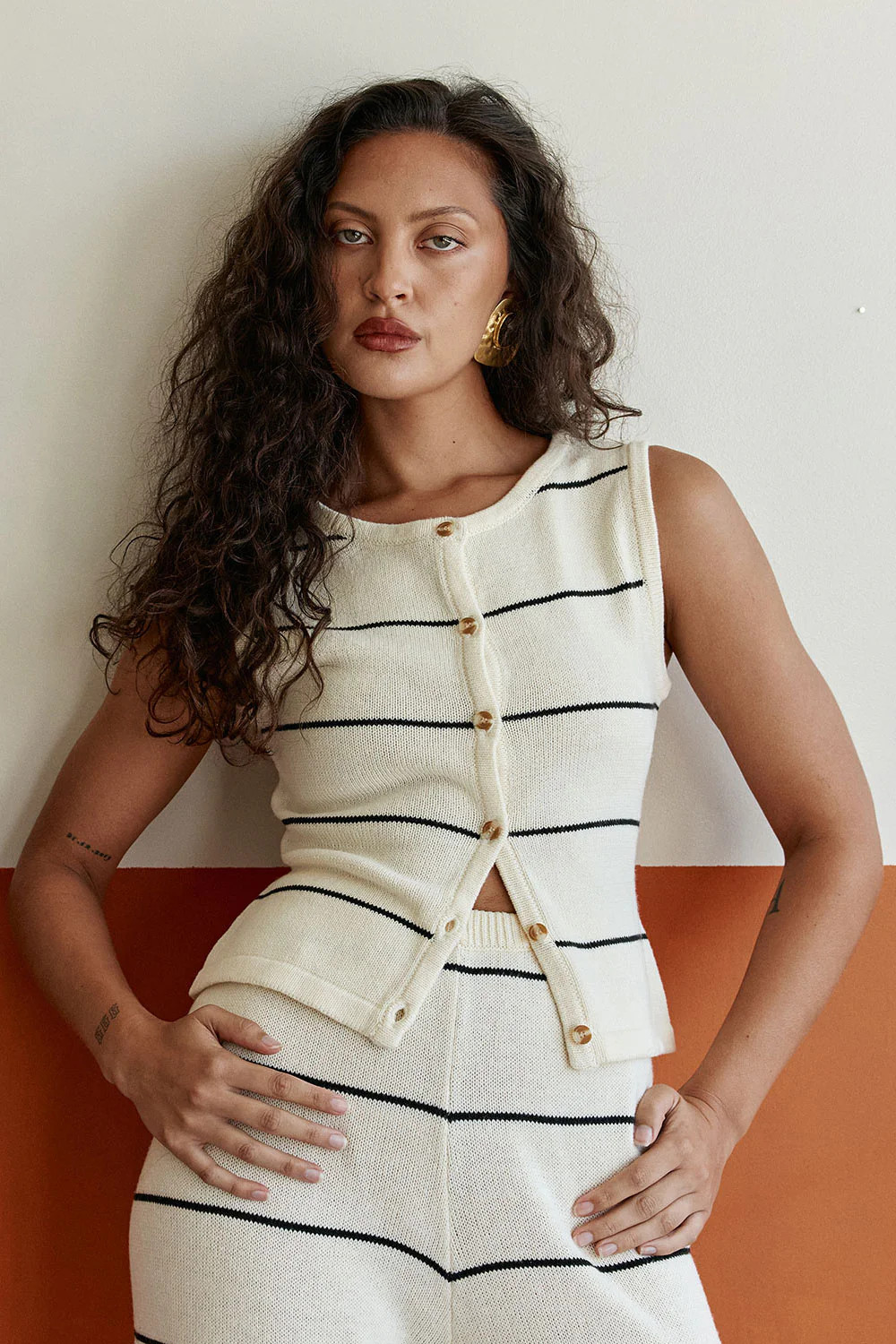 Mariko Top - Stripe | Sabo Skirt AU