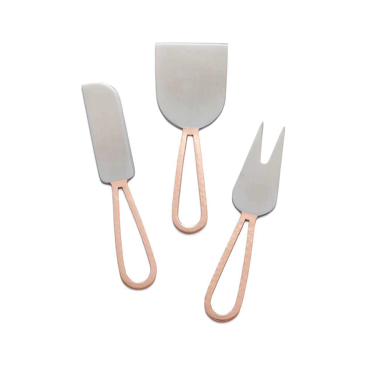 Copper Cheese Knives | Crate and Barrel | Crate & Barrel