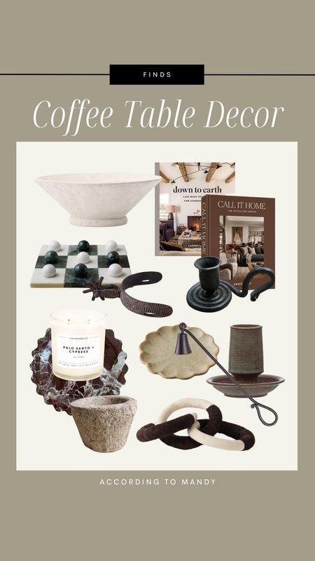 Coffee table decor finds + faves! // How to style a coffee table!

coffee table decor, coffee table styling, coffee table book, bowl, marble game board, marble tic tac toe, magnolia home, candle accessories, match cloche, match holder

#LTKStyleTip #LTKHome #LTKFindsUnder100