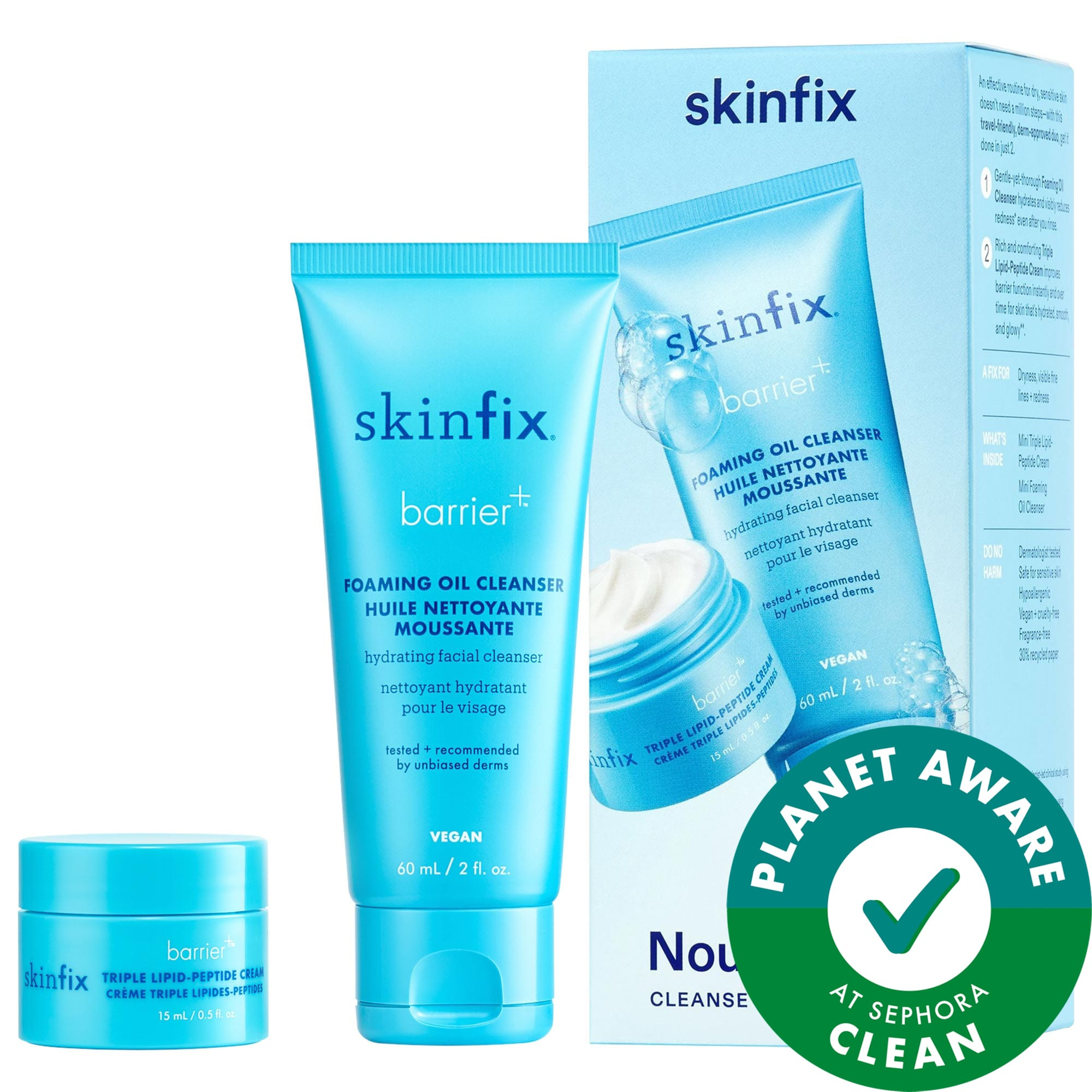Skinfix Nourishing Cleanse + Moisturize Skin Set | Sephora (US)