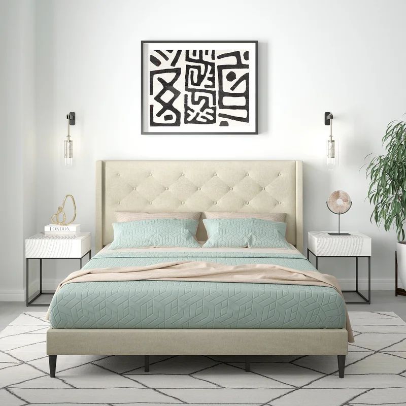 Girton Upholstered Bed | Wayfair North America