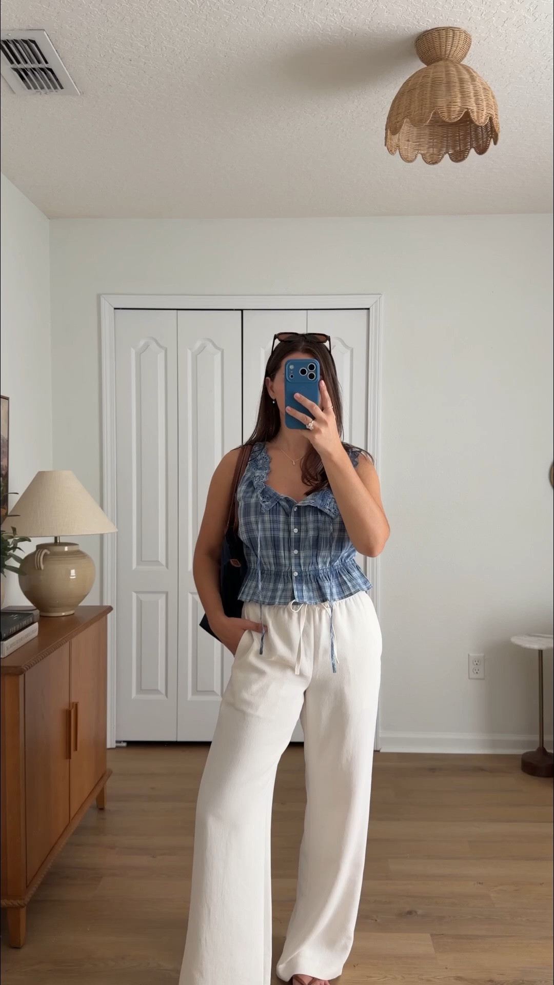 Simple but put together outfit for errands! Wearing size small pants and tank

#LTKootd #LTKSeasonal