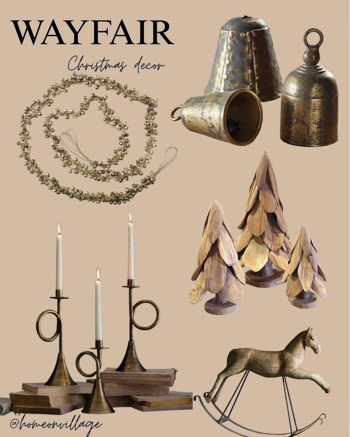 Wayfair Christmas decor! Loving these timeless pieces 😍

#LTKHome #LTKSaleAlert #LTKHoliday