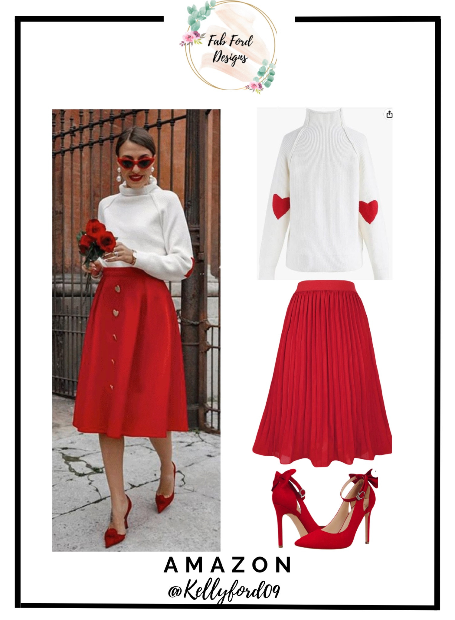 Loving this look for Valentine's Day!!! #datenight #valentines #redandwhite #simple #elegant #daytonight #nightout

#LTKSeasonal #LTKstyletip #LTKworkwear