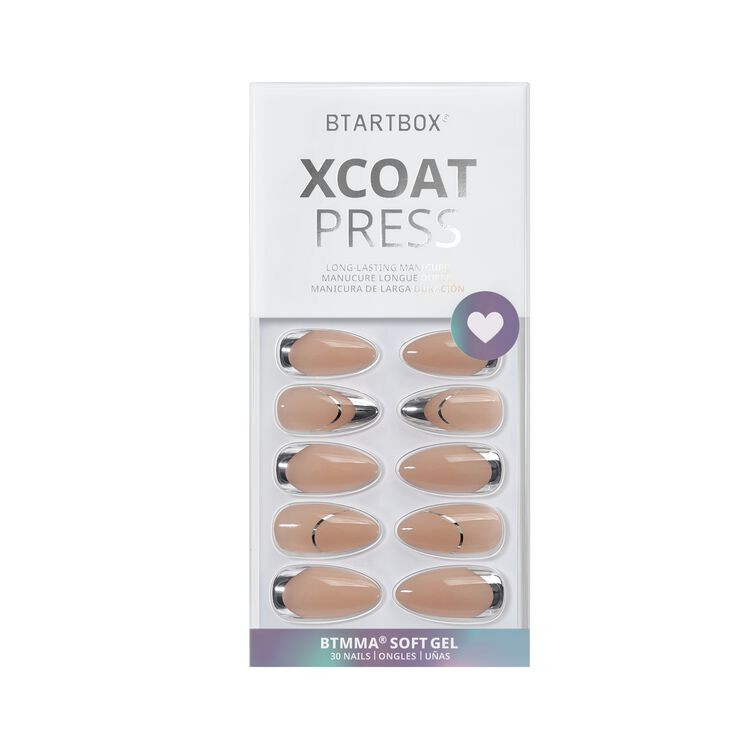 XCOATPRESS Press On Nails Medium Almond - Zoomers | Sally Beauty