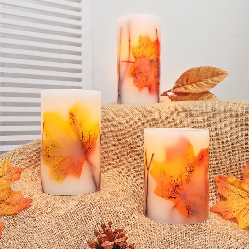 Flameless Pillar Candle | Wayfair North America