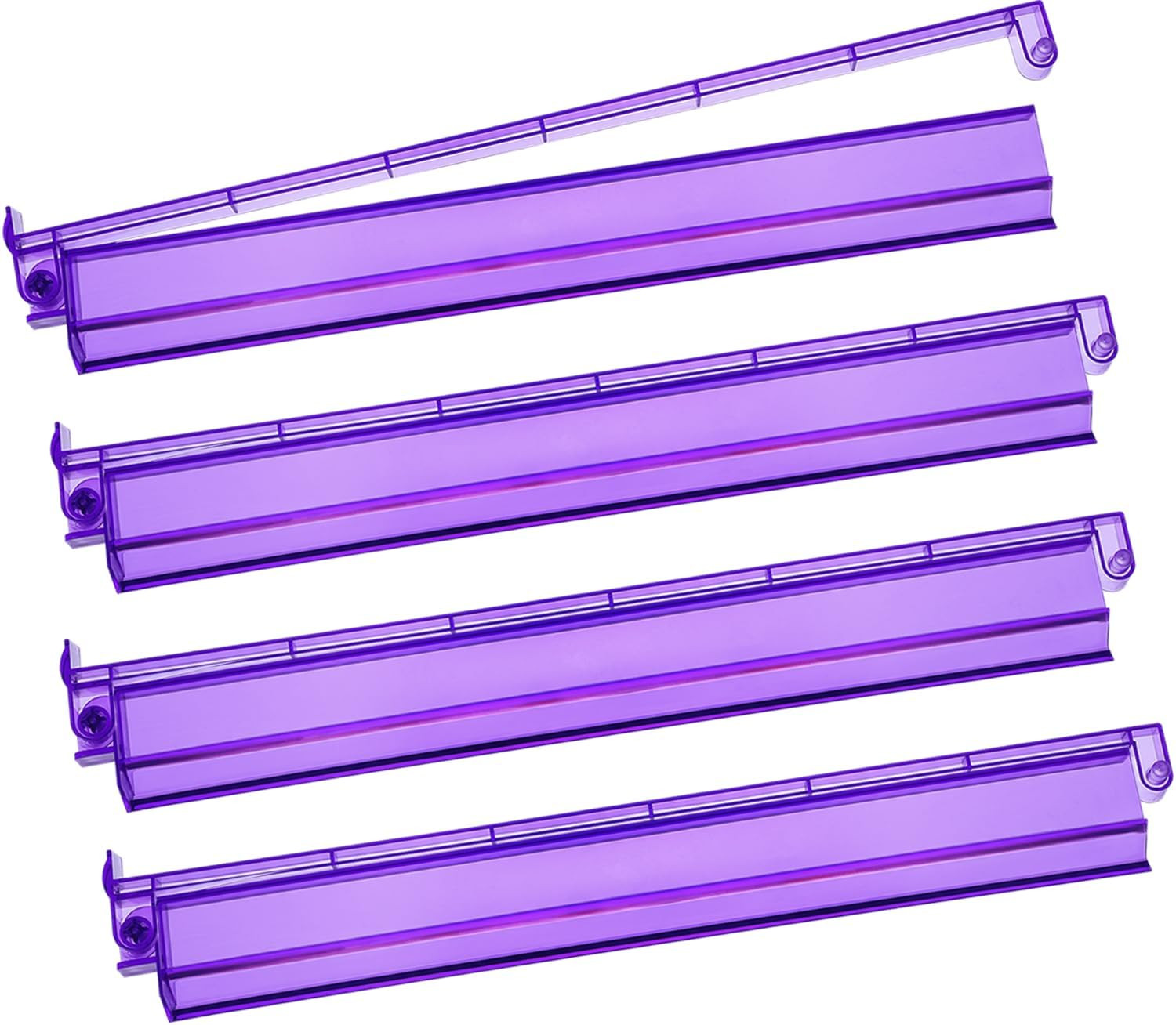 Mahjong Racks with Pushers 4PCS Set Majiang Tile Holder Acrylic Mahjong Racks Accessories and Gif... | Amazon (US)
