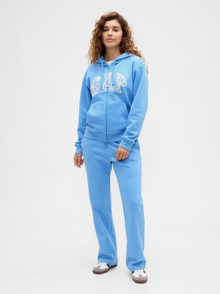 Relaxed Gap Logo Zip Hoodie | Gap Factory