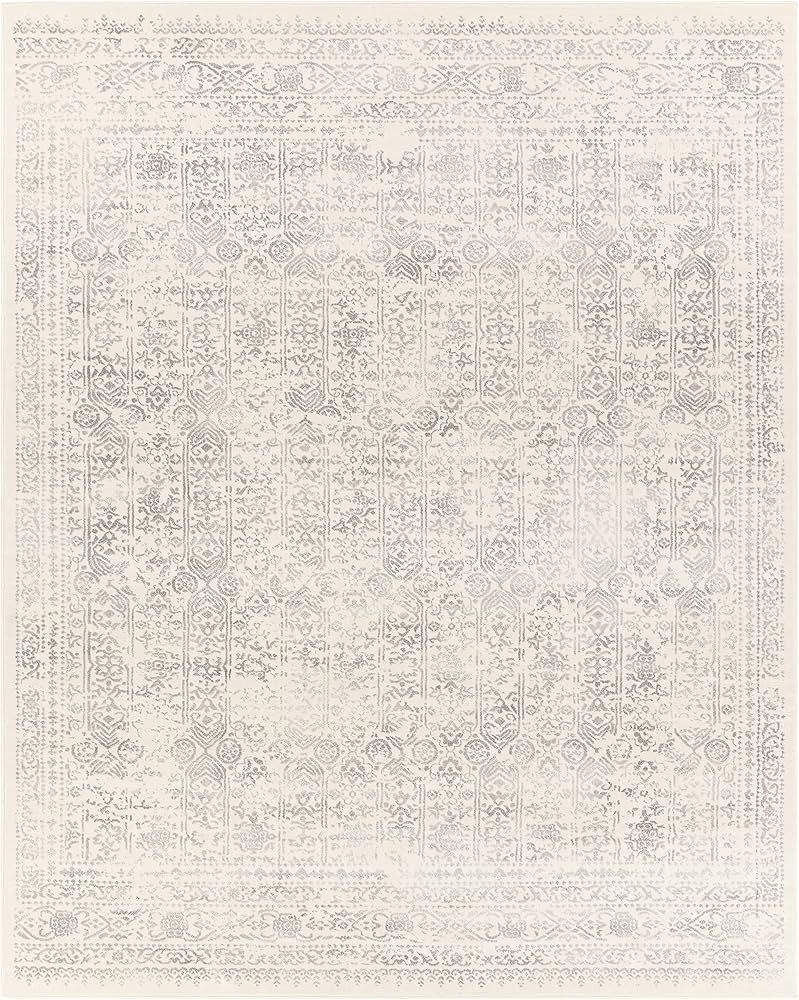 Artistic Weavers Klaudia Trellis Modern Area Rug,7'10" x 10',Light Grey | Amazon (US)