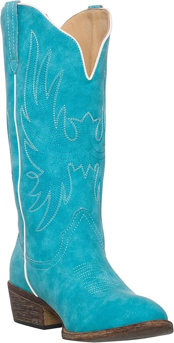 Womens Western Cowgirl Cowboy Boot, Cimmaron Round Toe by Silver Canyon | Amazon (US)