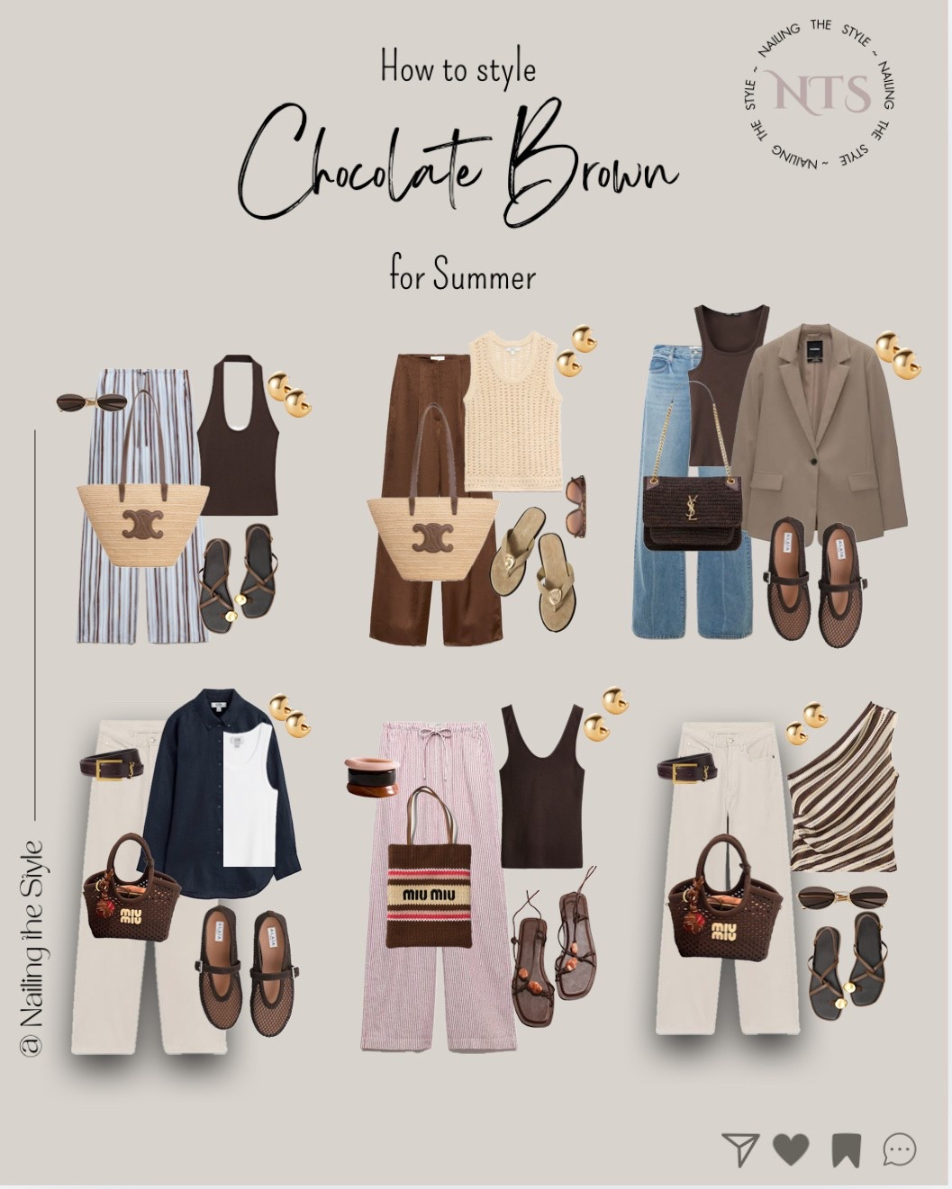 ✨How to Style: Chocolate Brown- Part II✨

#LTKsummer #LTKstyletip