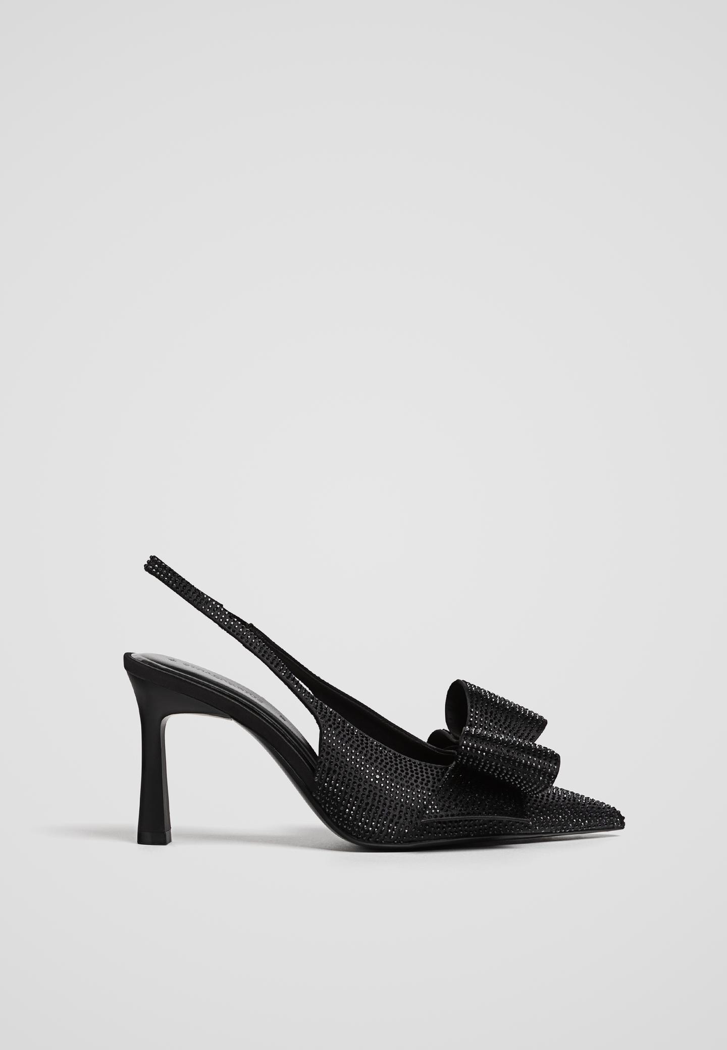 High-heel shoes with rhinestones - Women's fashion | Stradivarius United Kingdom | Stradivarius (UK)