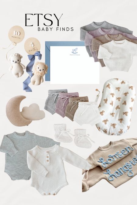 Etsy baby finds 🩵 nursery decor, baby sweater, custom baby sweater 

#LTKbaby #LTKbump #LTKhome