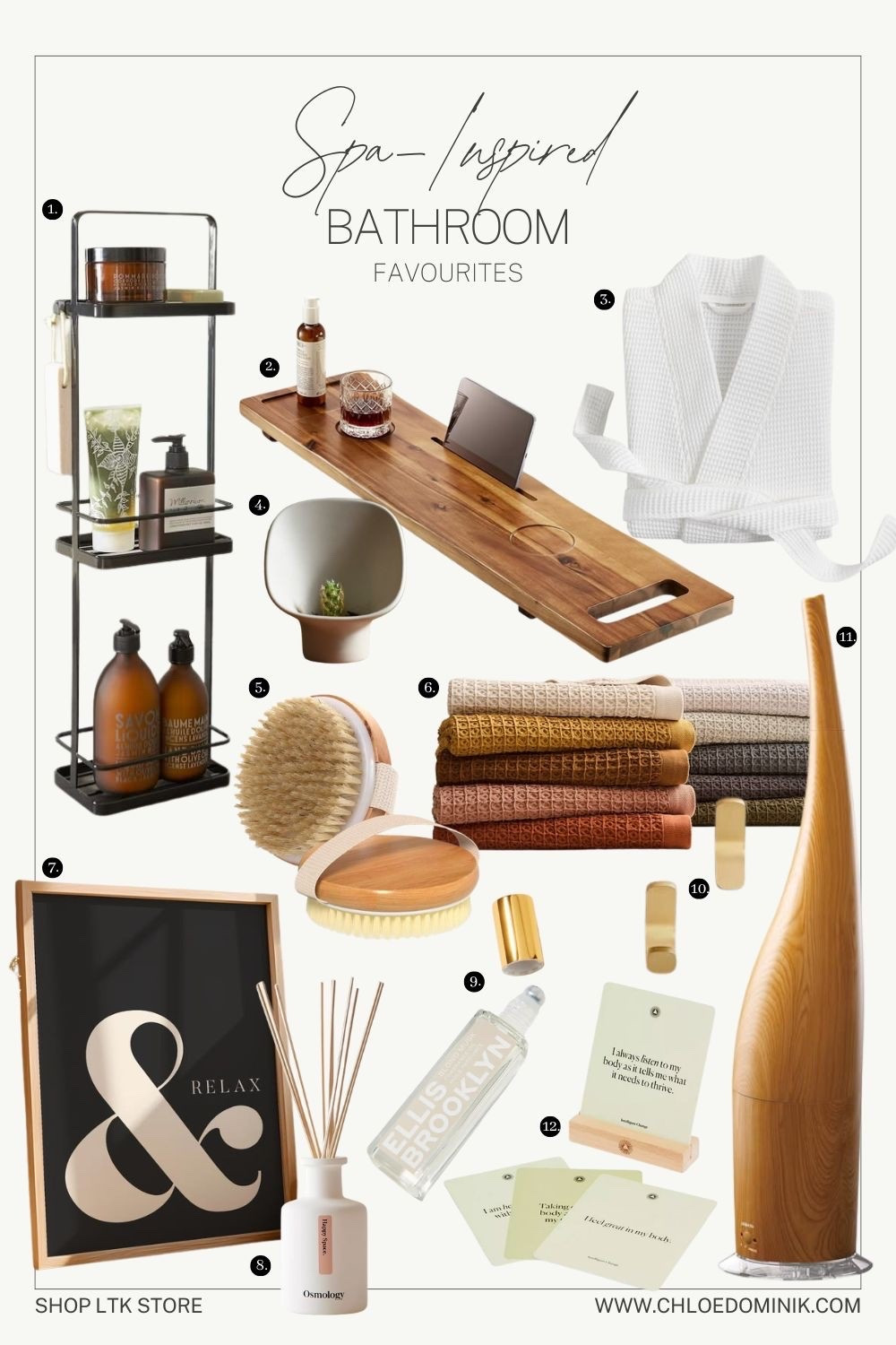 Spa-Inspired Bathroom Favourites

#LTKhome