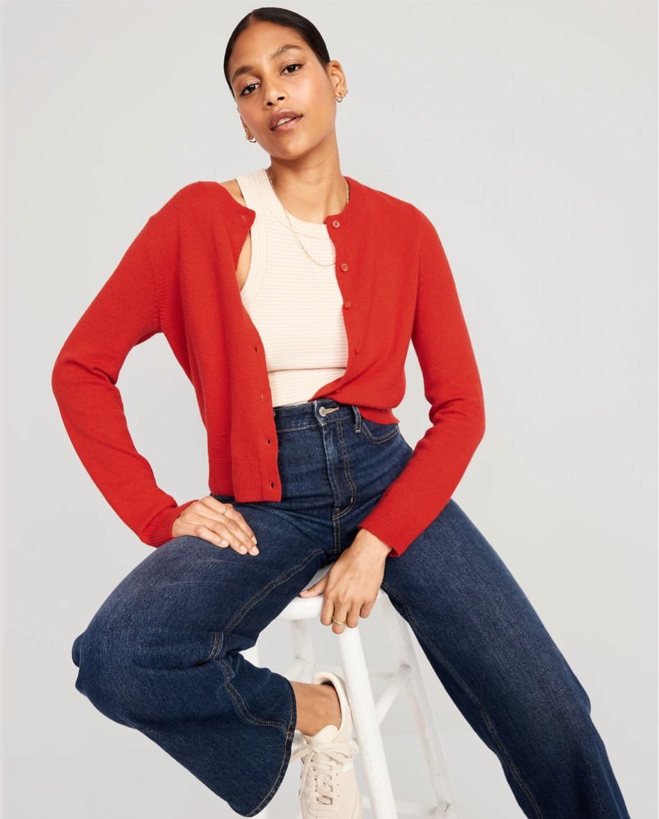 Cropped Cardigan Sweater for Women curated on LTK
