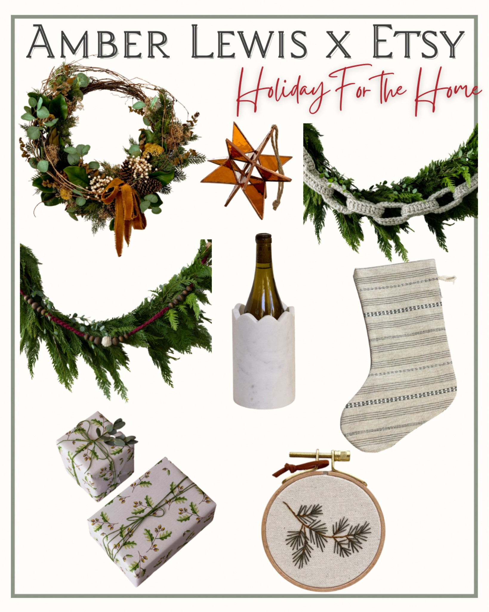 Amber Lewis x ETSY Christmas 

#LTKHoliday #LTKfamily #LTKhome
