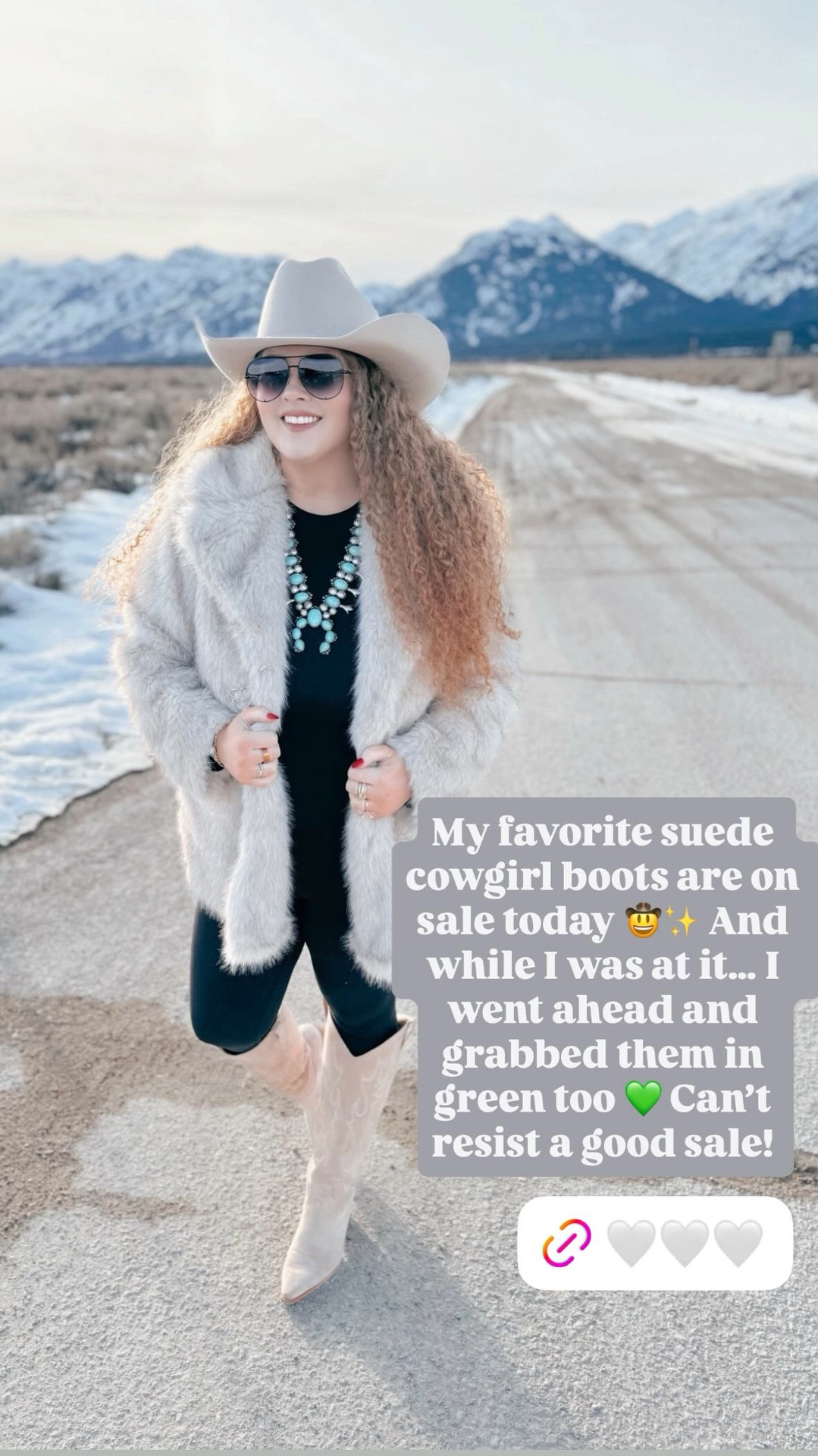 My favorite suede cowgirl boots are on sale today 🤠✨ And while I was at it… I went ahead and grabbed them in green too 💚 Can’t resist a good sale! suede cowgirl boots | western boots | spring boots | Amazon sale | boot sale today | green pear boots | statement footwear | everyday style | casual chic | trending boots | must-have boots | versatile footwear | cozy chic | boot lover | fashion finds | Amazon fashion | spring outfit ideas | stylish boots | closet essentials | sale alert | gift ideas | affordable fashion


#LTKgrwm #LTKdayinmylife #LTKootd