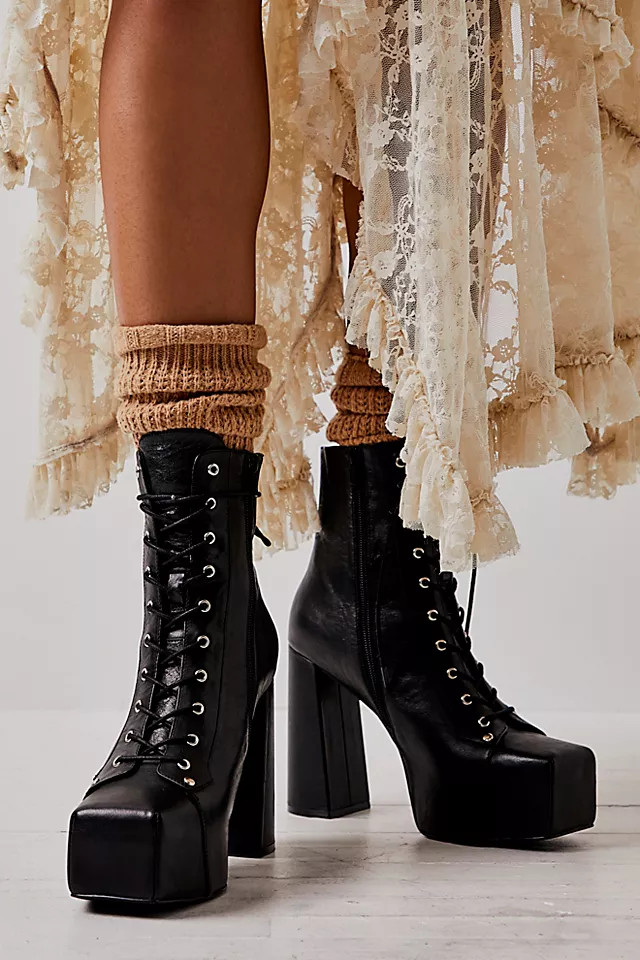 Lolita Square Toe Platform Heels | Free People (Global - UK&FR Excluded)