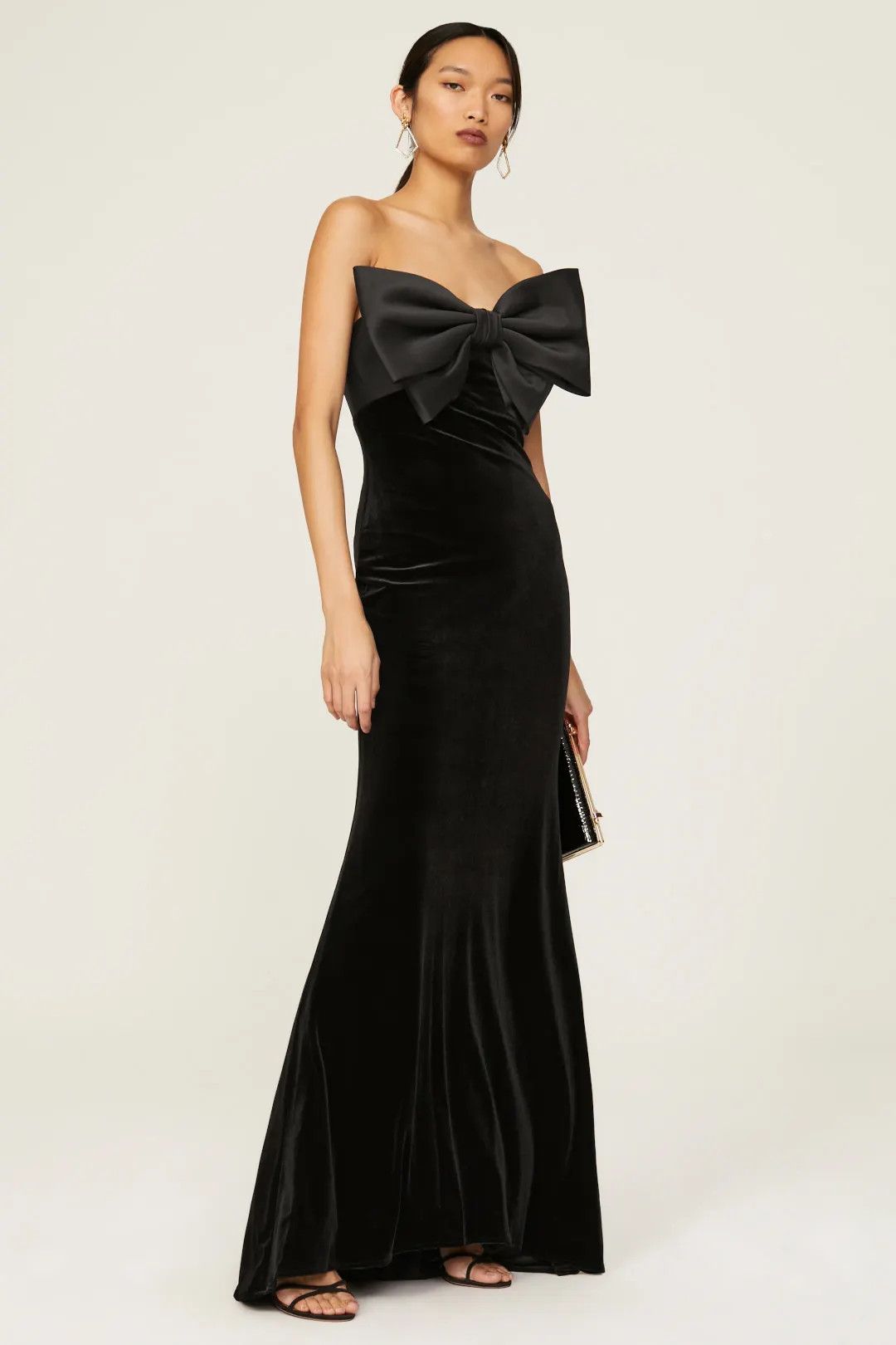 Strapless Bow Gown | Rent the Runway