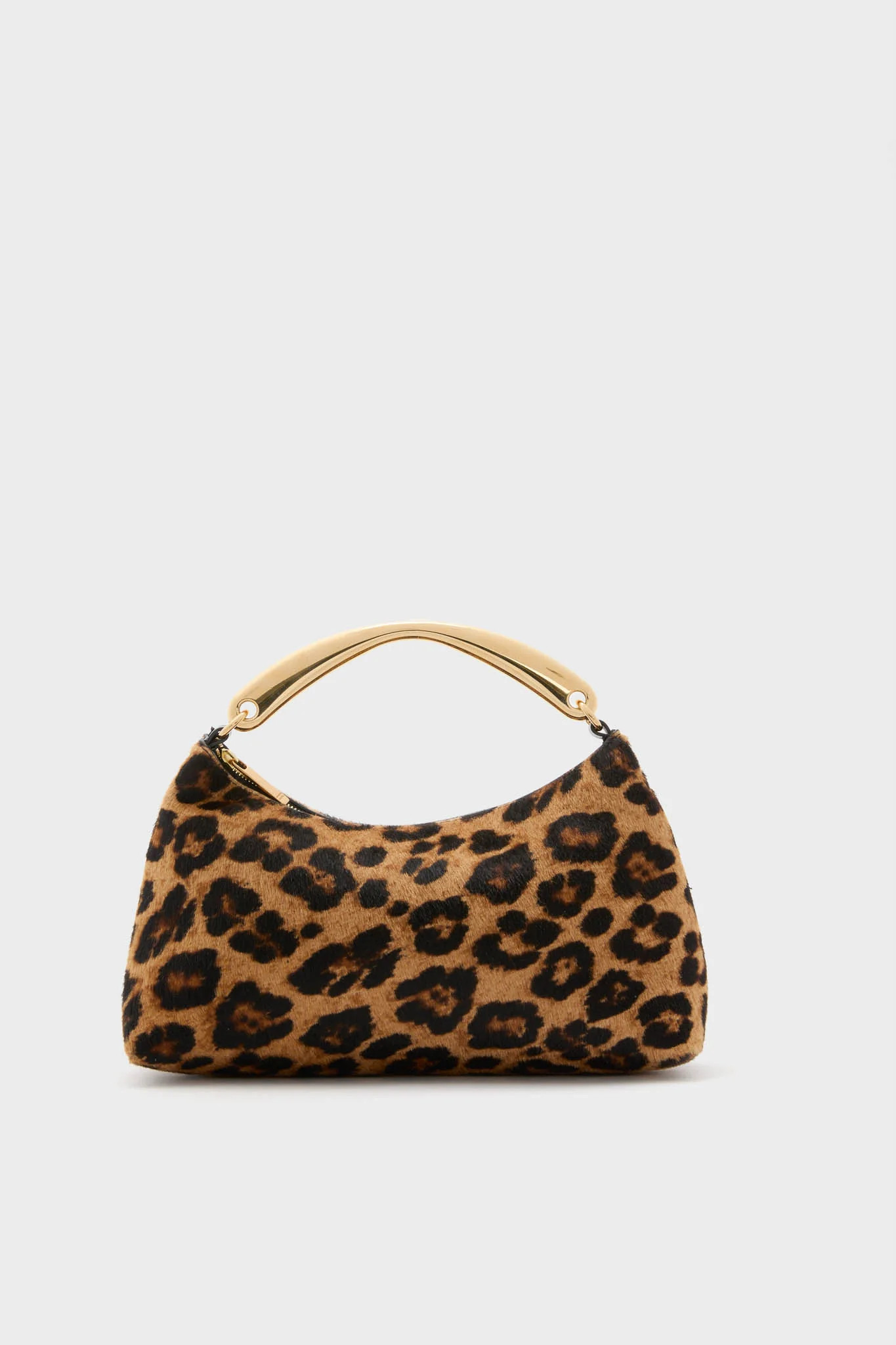 Leopard Metal Handle Rhea Bag | Tuckernuck (US)