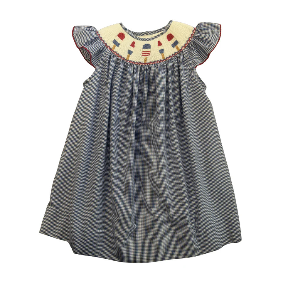 Lulu Bebe Emma Peter Smocked Dress | JoJo Mommy