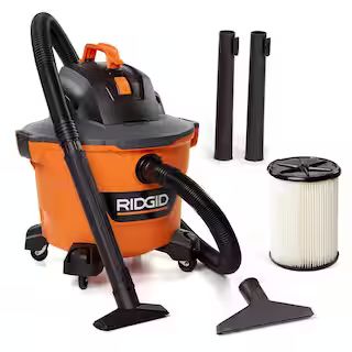 RIDGID 9 Gallon 4.25 Peak HP NXT Wet/Dry Shop Vacuum with Filter, Locking Hose and Accessories HD... | The Home Depot