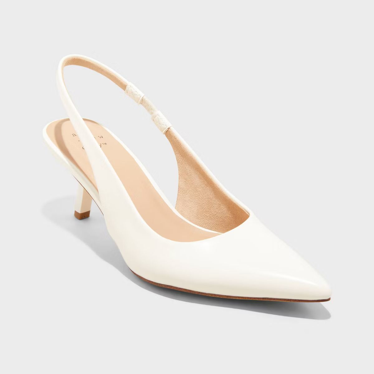 Women's Aubrey Slingback Pumps with Memory Foam Insole - A New Day™ | Target