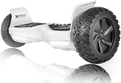 XPRIT 8.5'' All Terrain Off-Road Hoverboard w/Bluetooth Speaker, LED Lights, UL2272 Certified | Amazon (US)