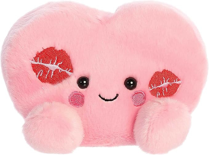 Aurora® Adorable Palm Pals™ Kinsley Kisses Heart™ Stuffed Animal - Fun Collectible Plush for... | Amazon (US)
