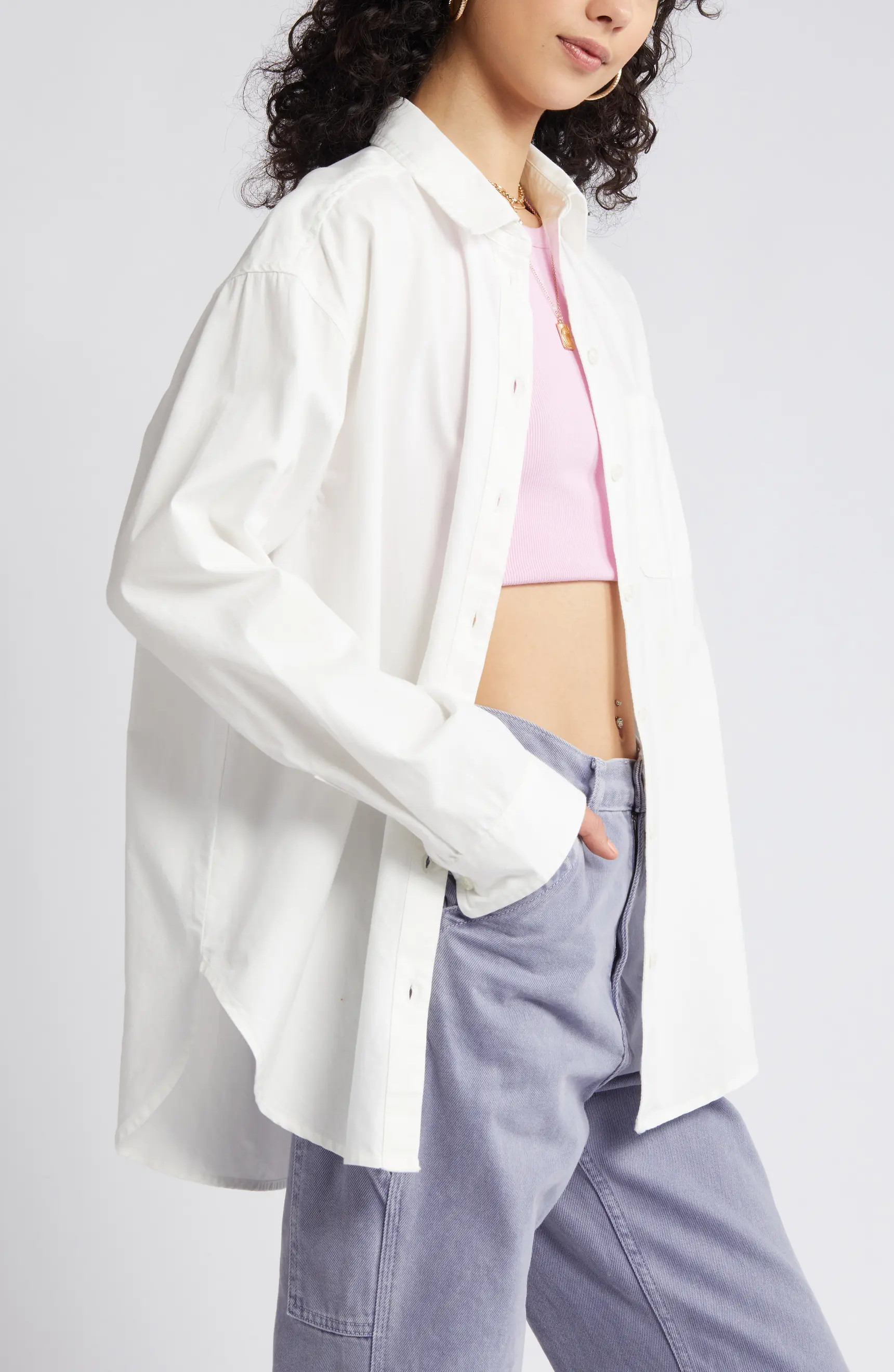 Oxford Cotton Button-Up Shirt | Nordstrom