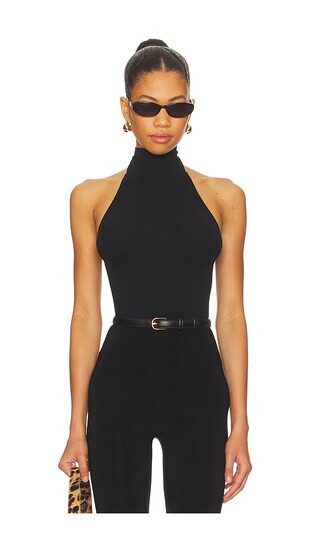 Commando Ballet Turtleneck Bodysuit in Black. | Revolve Clothing (Global)