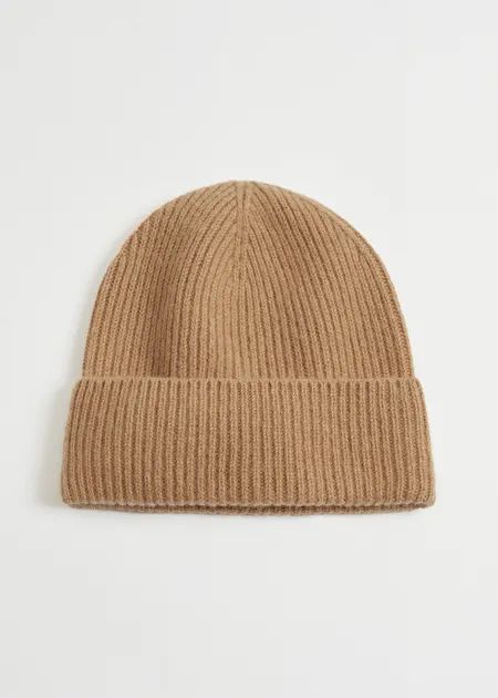 Ribbed Cashmere Knit Beanie | & Other Stories US