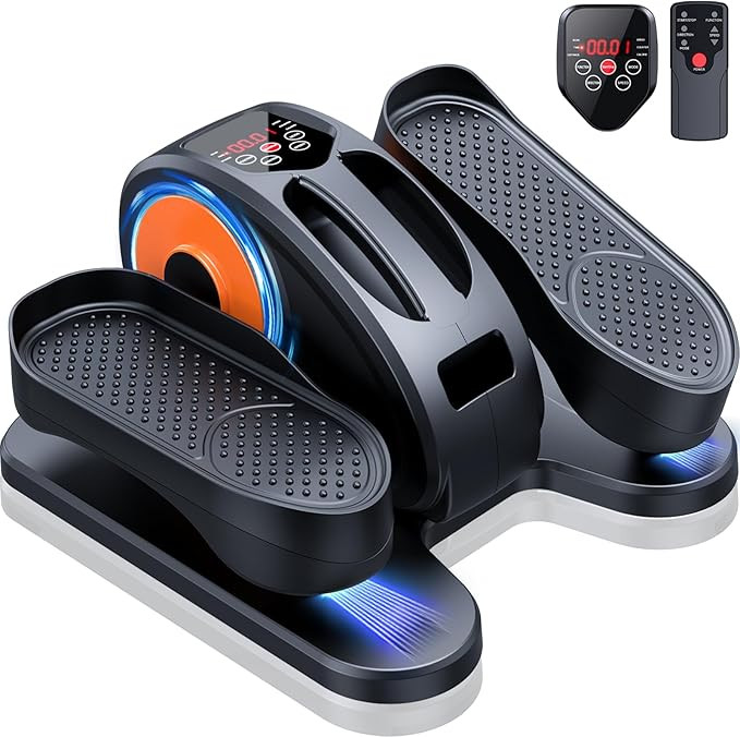GUGTTR Under Desk Elliptical Machine, Electric Elliptical Leg Exerciser for Seniors Fully Assembl... | Amazon (US)