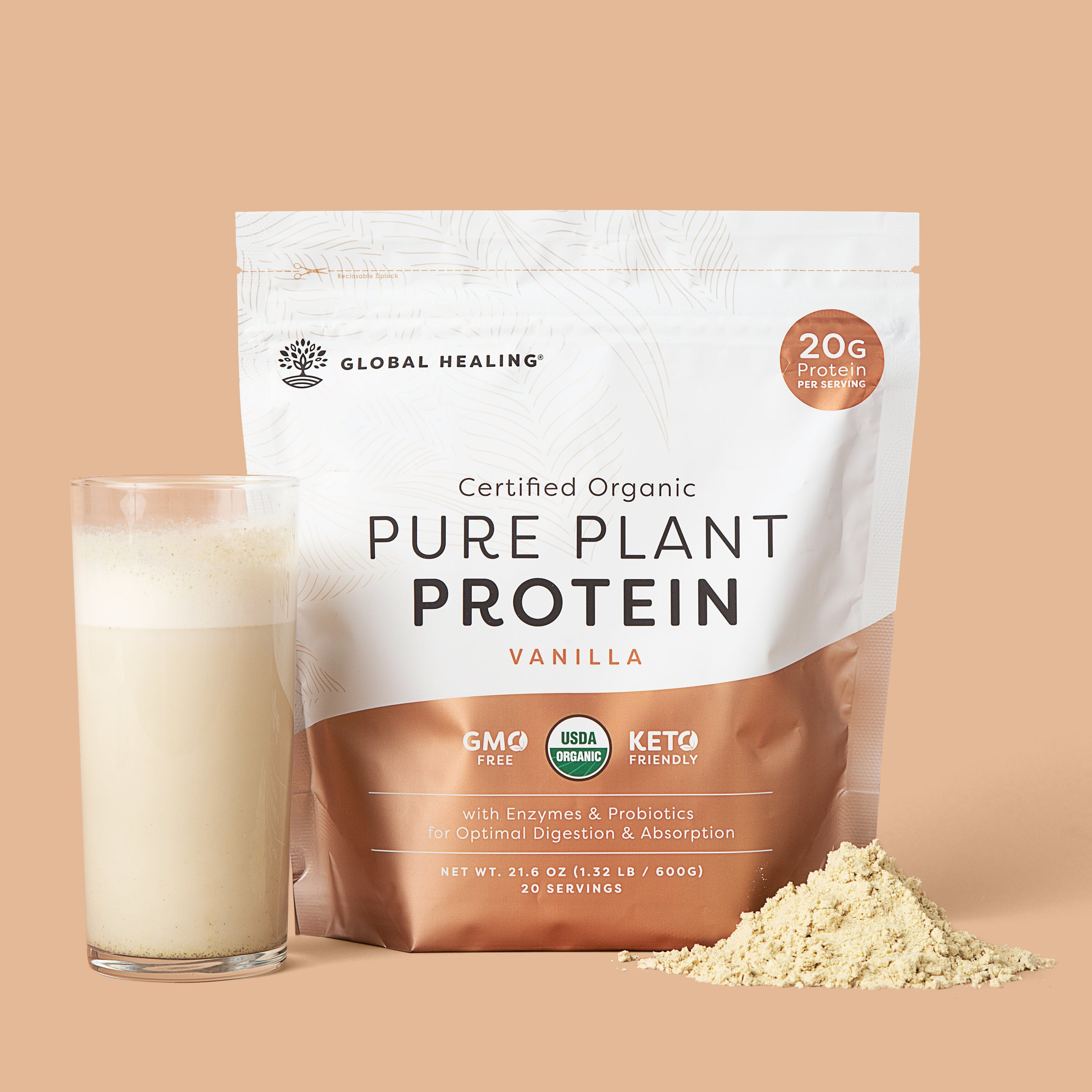 Pure Plant Protein | Global Healing Center