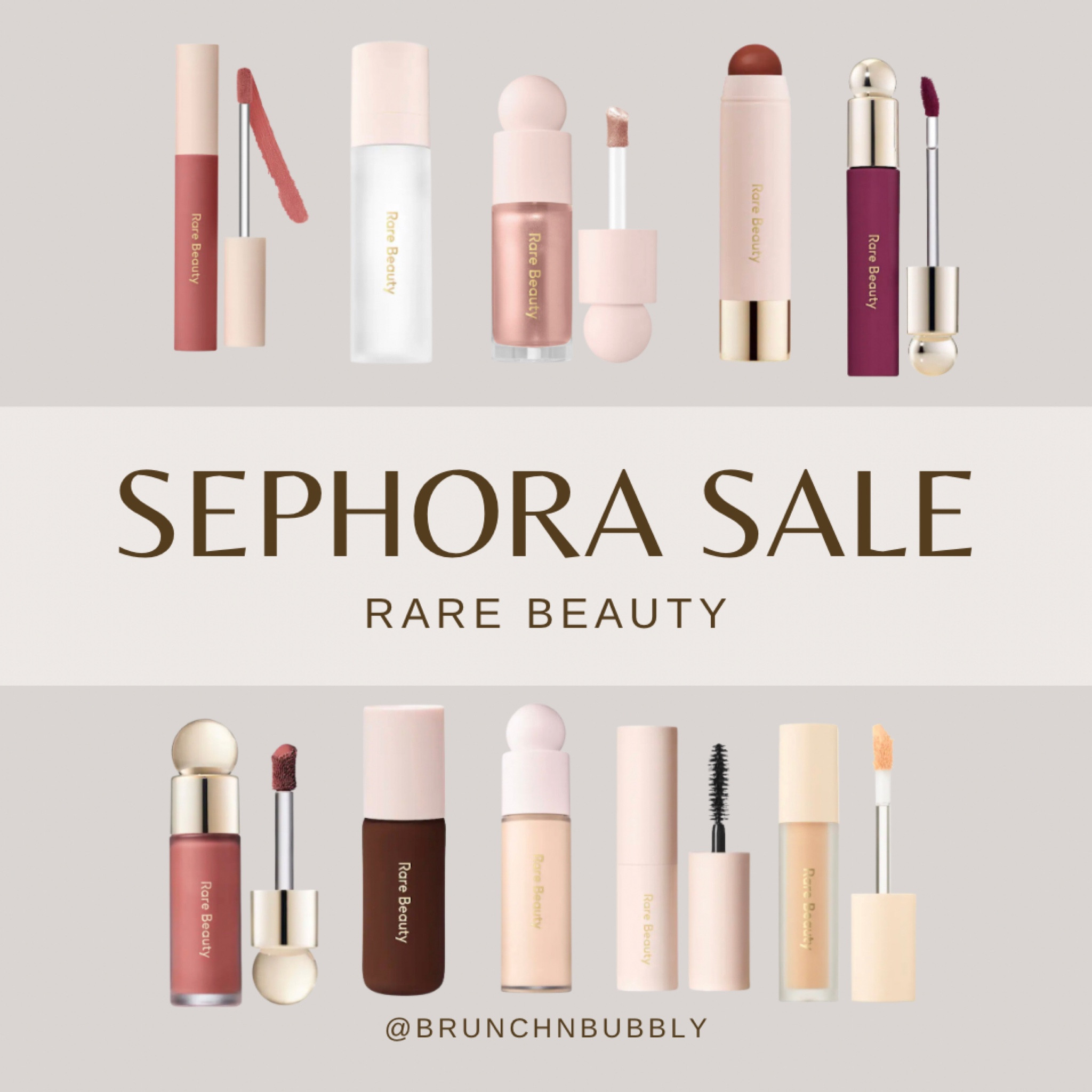 Sephora Sale! All Rare Beauty products are 20% off!


#LTKBeautySale #LTKbeauty #LTKsalealert