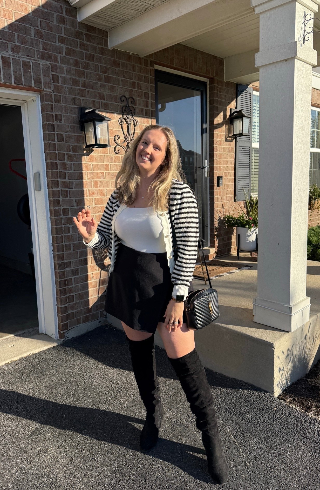 Cutest winter season dressy outfit for a date night or girls night out. Also cute for a holiday party outfit!

#LTKootd #LTKHoliday #LTKMidsize