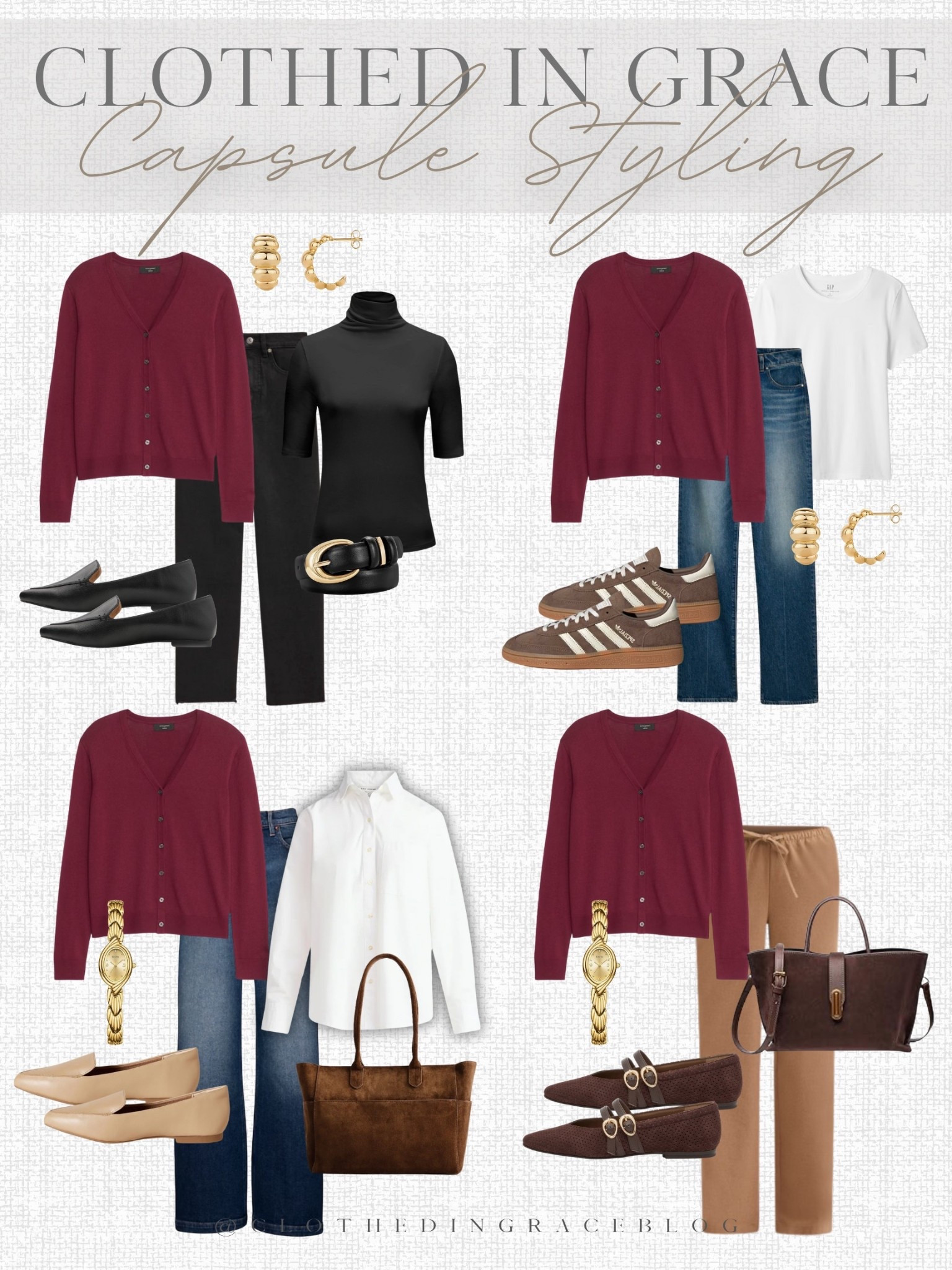 Fall Capsule Wardrobe Styling 