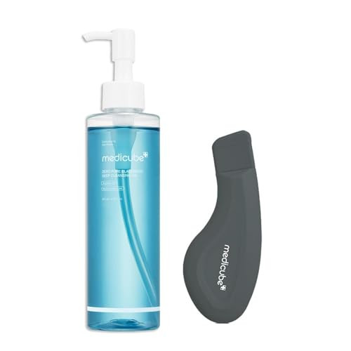 medicube Deep Pore Cleansing Duo: Zero Pore Blackhead Cleansing Oil and Blackhead Cleaner Tool | Deep Cleansing Set for Excess Sebum & Hardened Impurities | Easy & Effective Cleansing Set | Amazon (US)