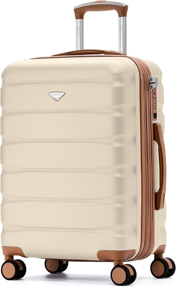 Flight Knight 22x18x10 Expandable Carry On Suitcase Hardside TSA Lock & USB C Port Lightweight Lu... | Amazon (US)