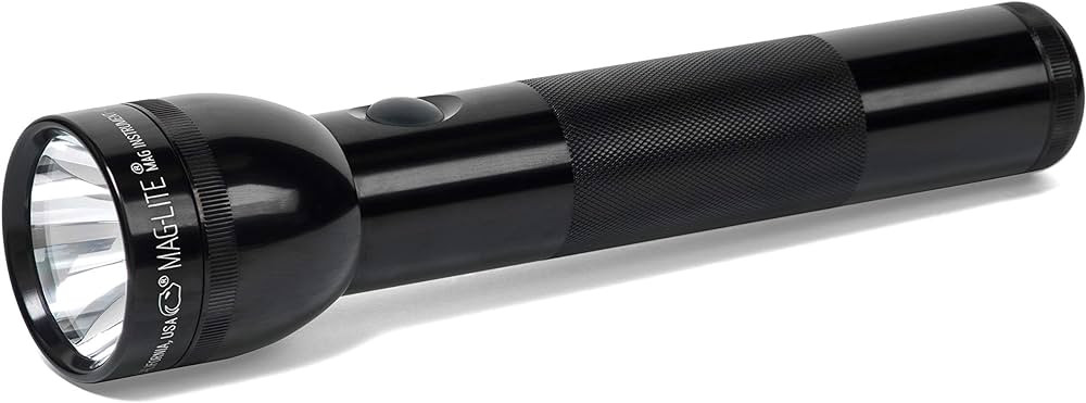 Maglite Heavy-Duty Incandescent 2-Cell D Flashlight, Black | Amazon (US)